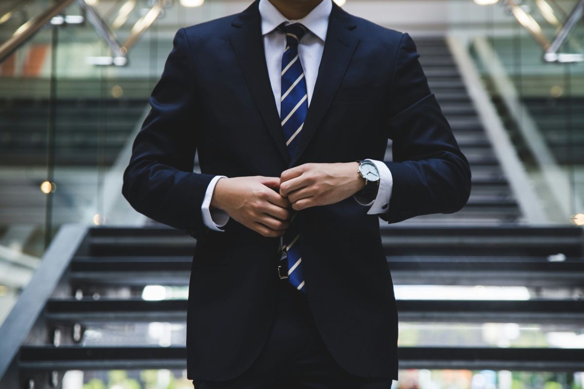 Business professional in a suit