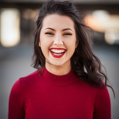 Smiling professional woman