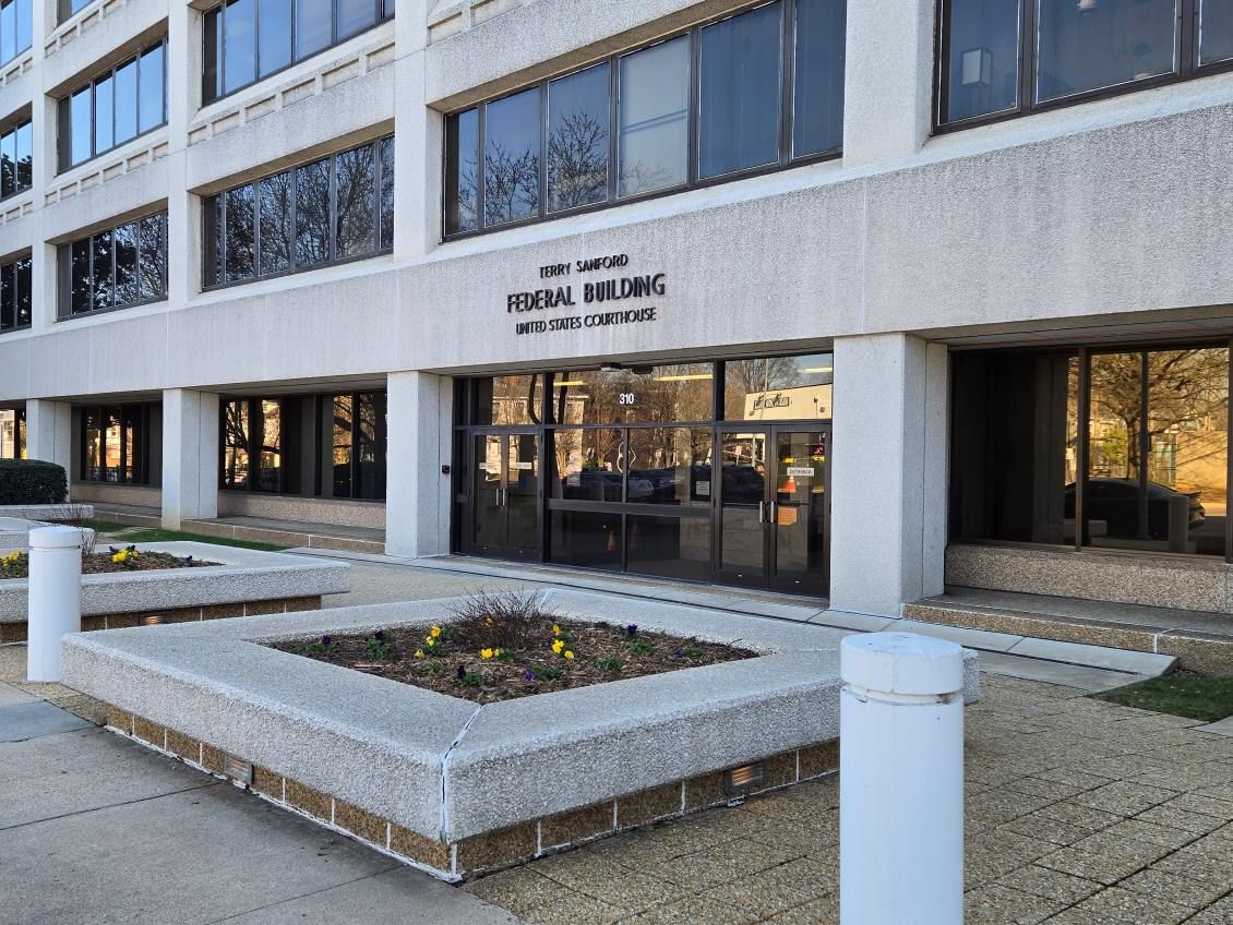 Federal building in Raleigh, North Carolina