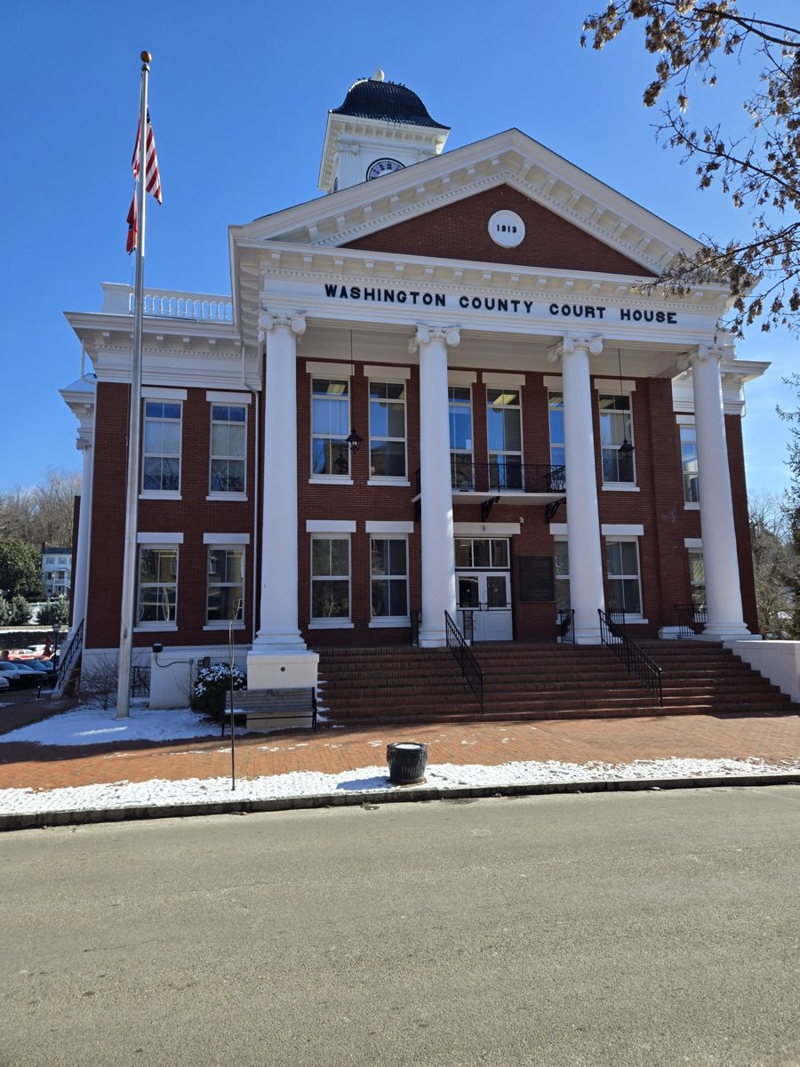 Washington County Courthouse in Jonesborough, Tennessee